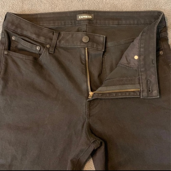 NWOT Express Mens Slim Straight Jeans - Picture 2 of 3